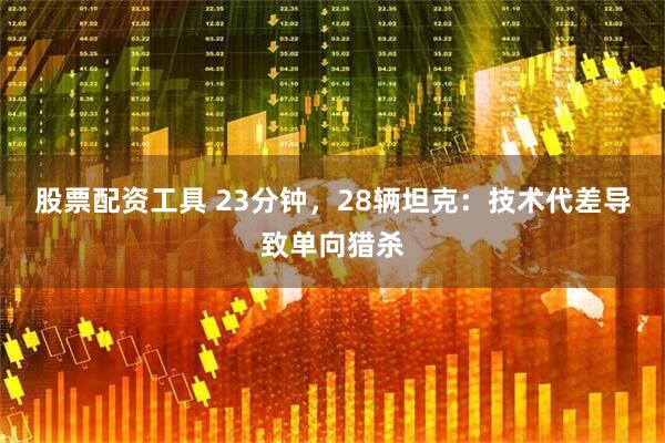 股票配资工具 23分钟，28辆坦克：技术代差导致单向猎杀